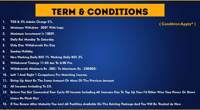 Terms & Conditions 